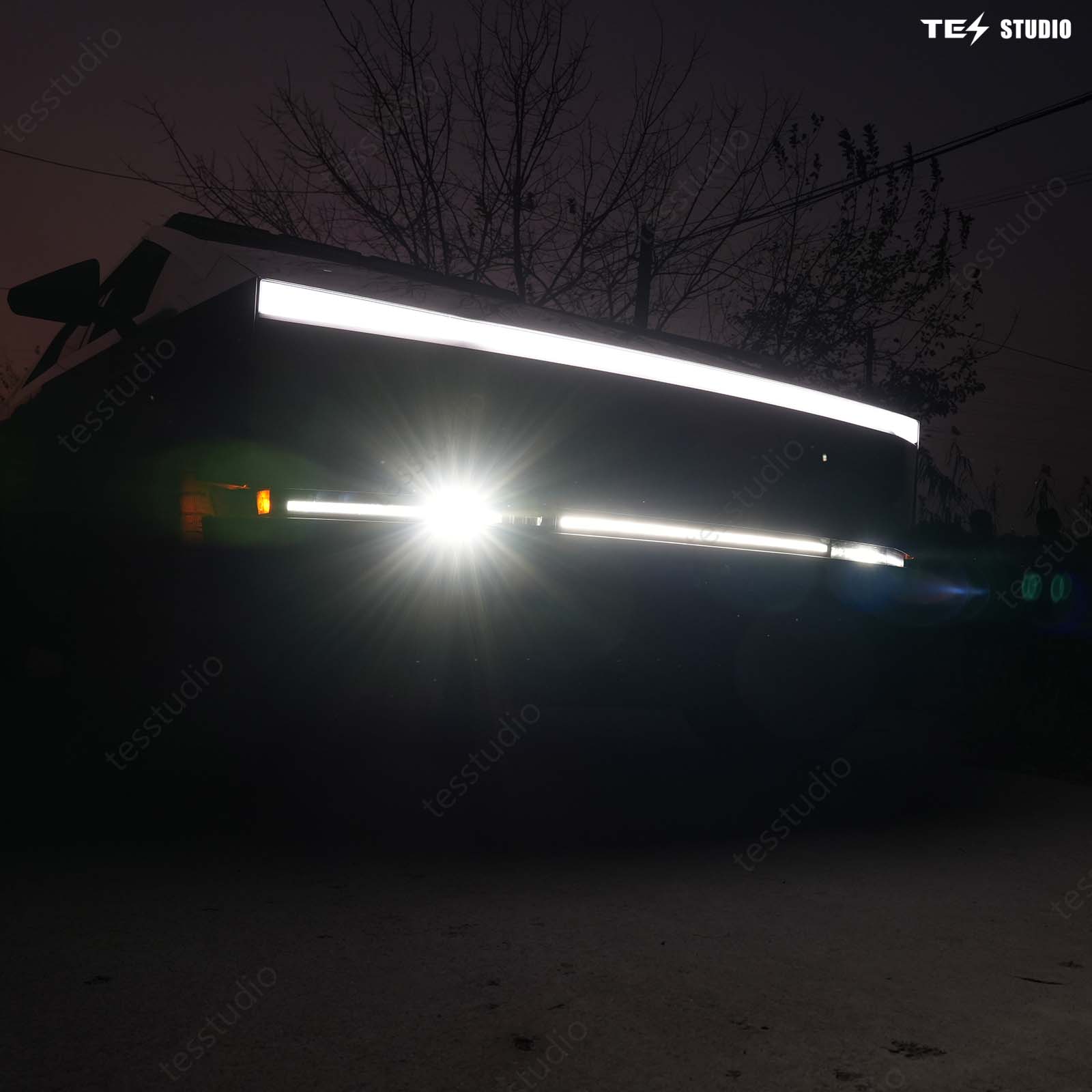 Tesla Cybertruck LED Light Bar Lower Grille Light Bar Kit Tesstudio®