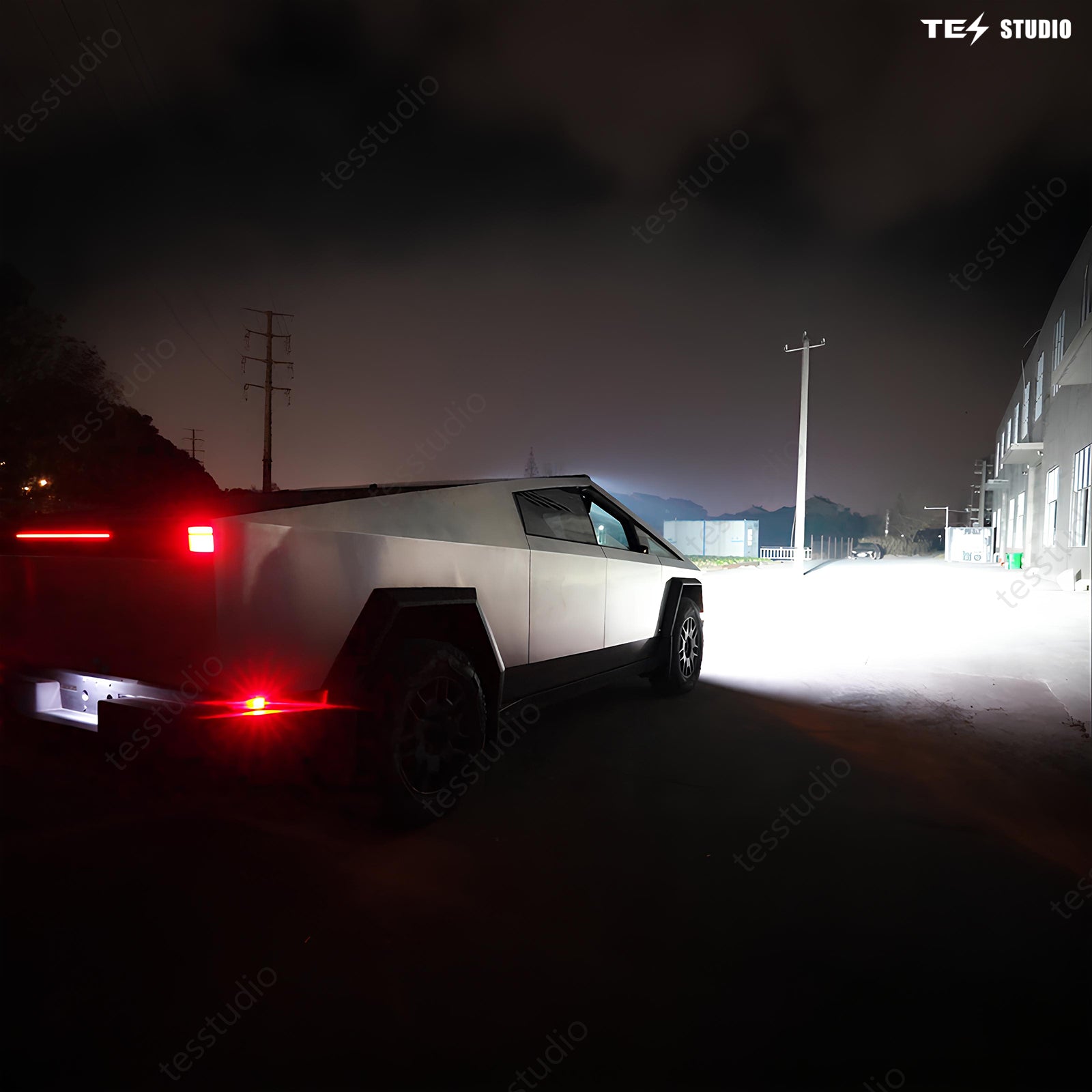 Tesla Cybertruck LED Light Bar Lower Grille Light Bar Kit Tesstudio®