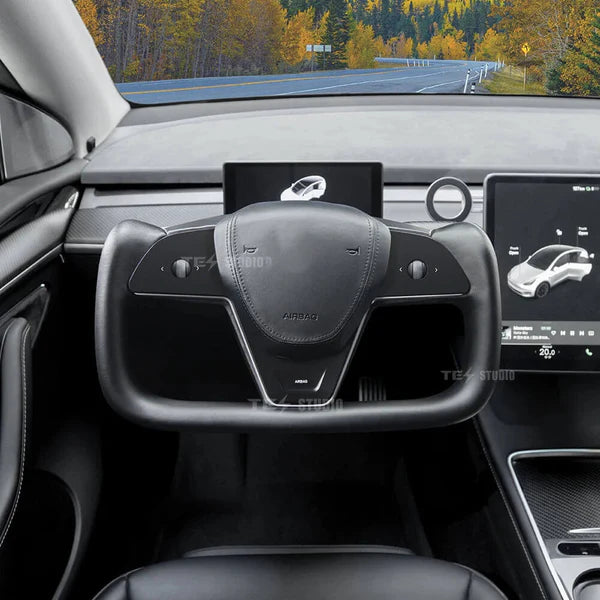 Tesla Model 3/Y Yoke Steering Wheel - S/X Inspired Nappa