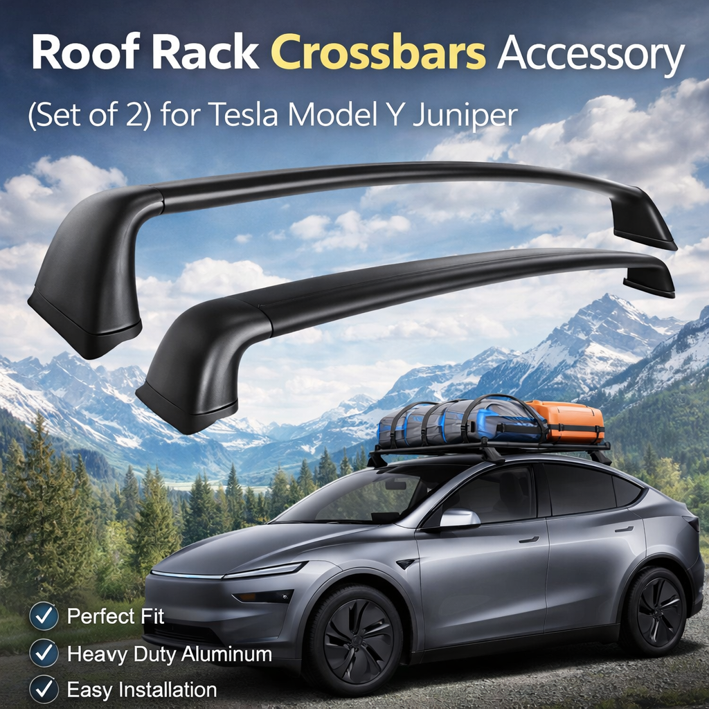 Tesla Model Y Juniper roof rack crossbars product image