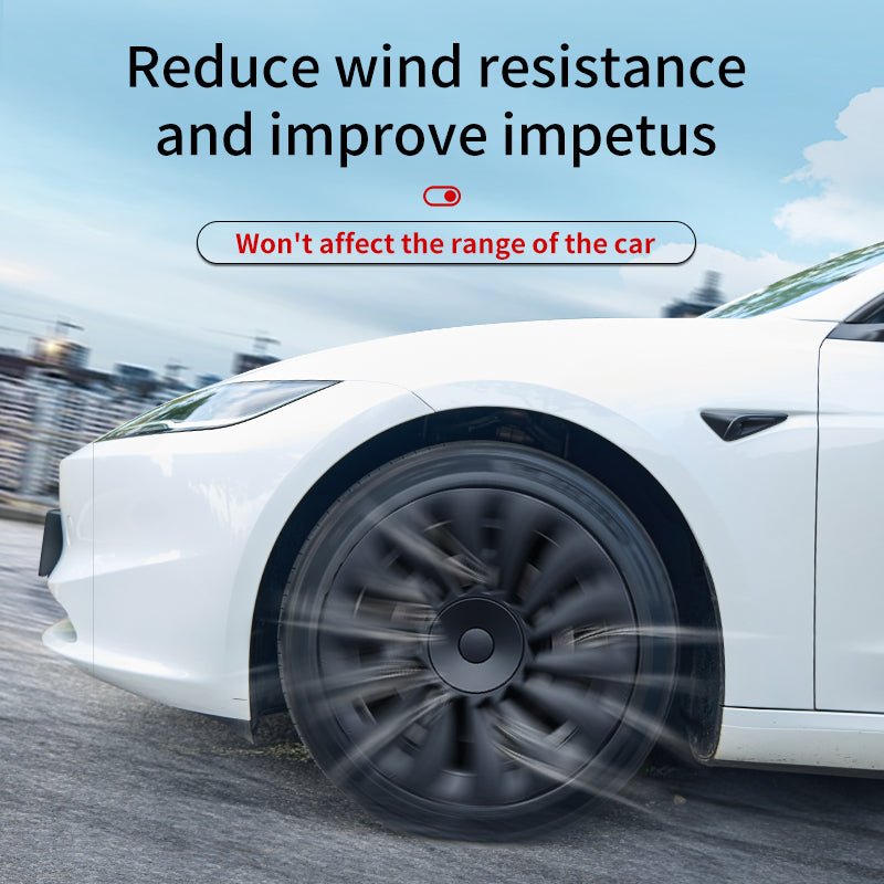 Tesla Model Y Protector Cover Kit 19'' Classic Storm Style Wheel Cover Model Y Center Caps Tesstudio®