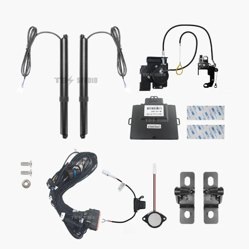 Tesla Frunk Accessories — silent motor operation detail