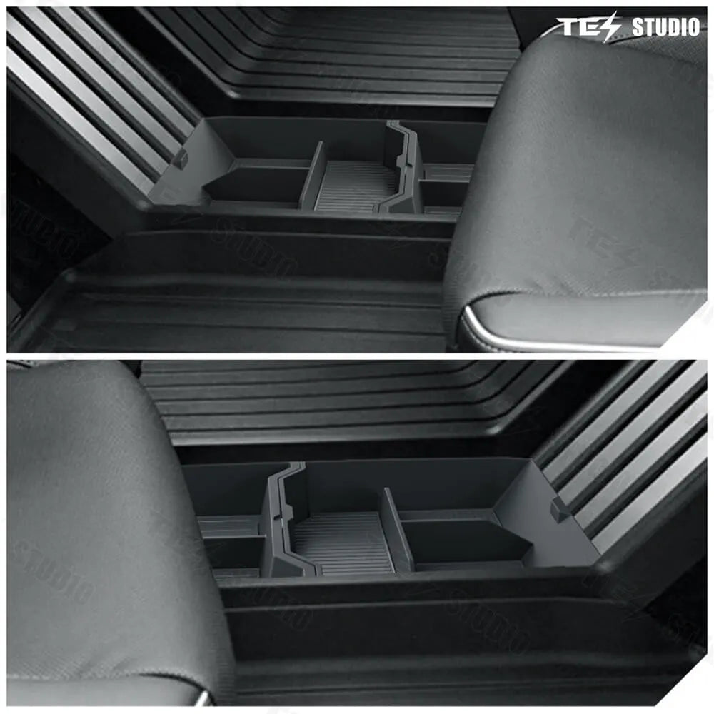 Tesstudio® Cybertruck Center Console Organizer Tray Storage Box Tesla Interior Accessories
