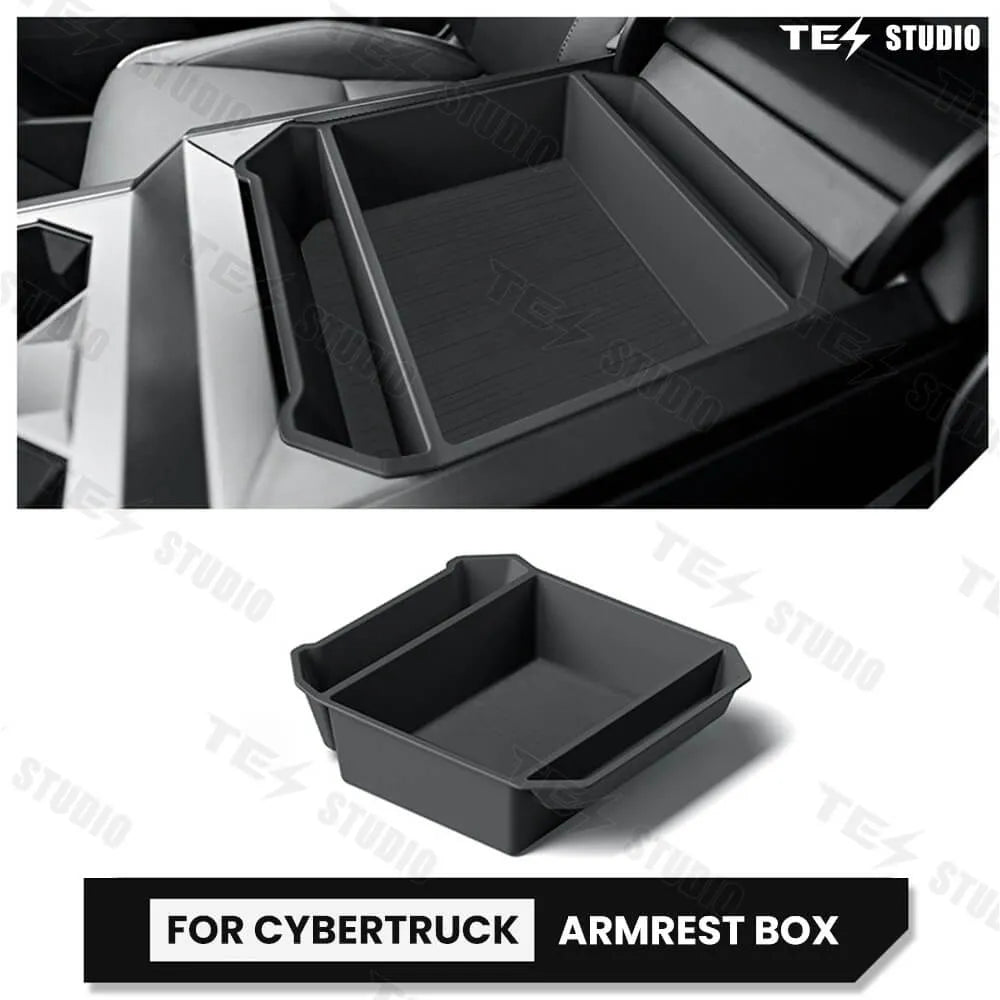 Tesstudio Armrest Storage Box For Tesla Cybertruck