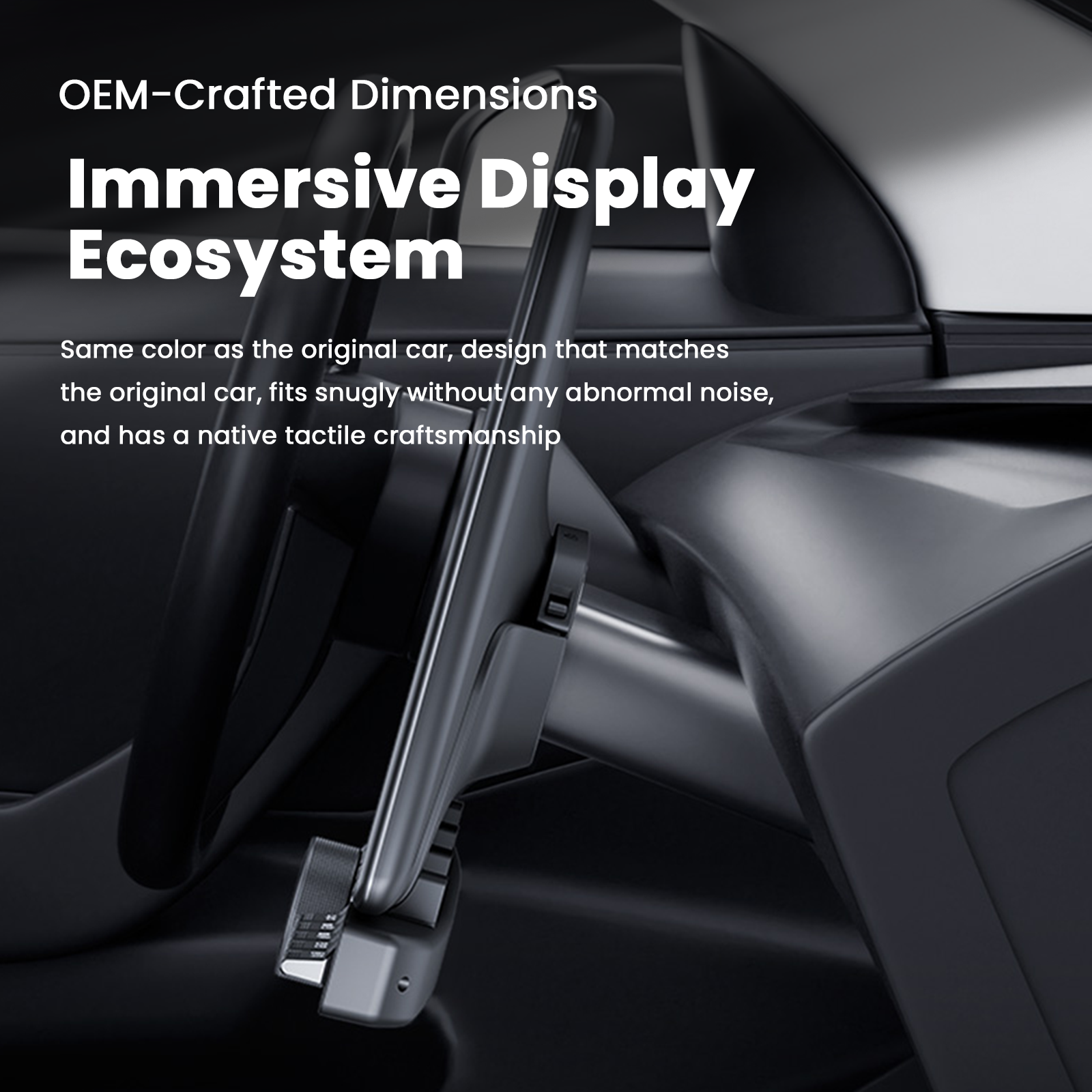 Magic Rotating Button Docking Station for Tesla Model 3/Y/Highland & Y Juniper