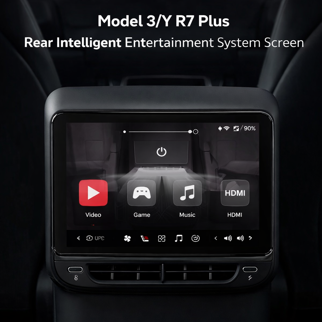 Tesstudio Model 3 & Y R7 Plus Rear Intelligent Entertainment System Screen