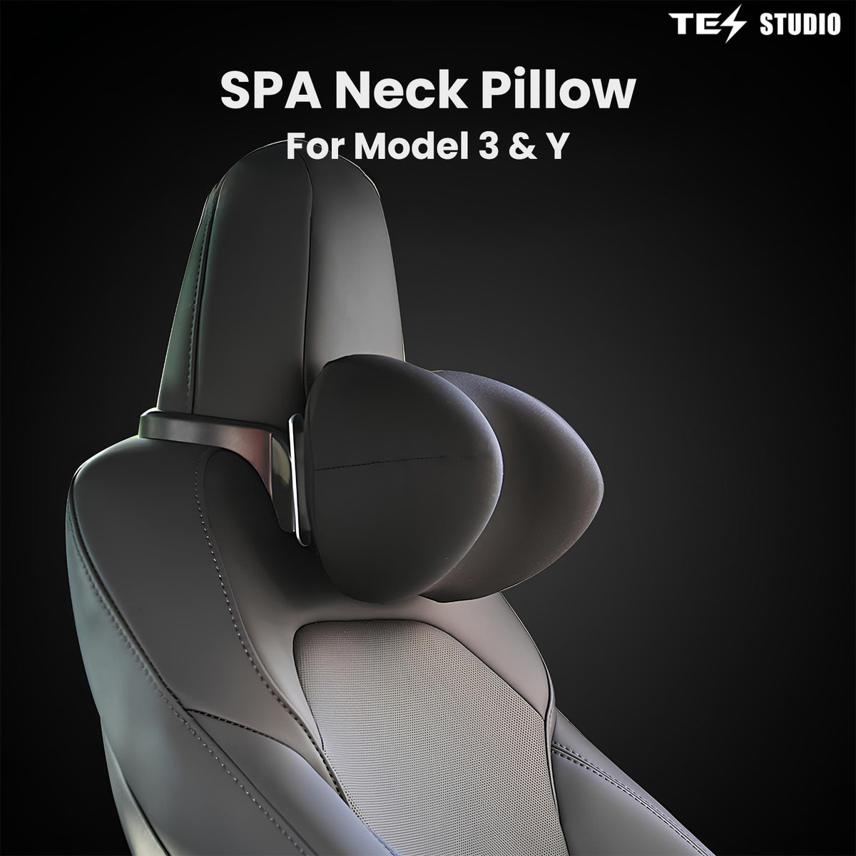 Tesla Neck Pillow | Ergonomic Memory Foam | Tesstudio