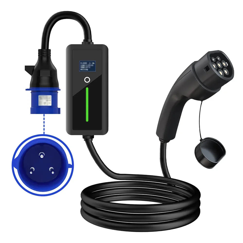 Type 2 AC Portable EV Charger