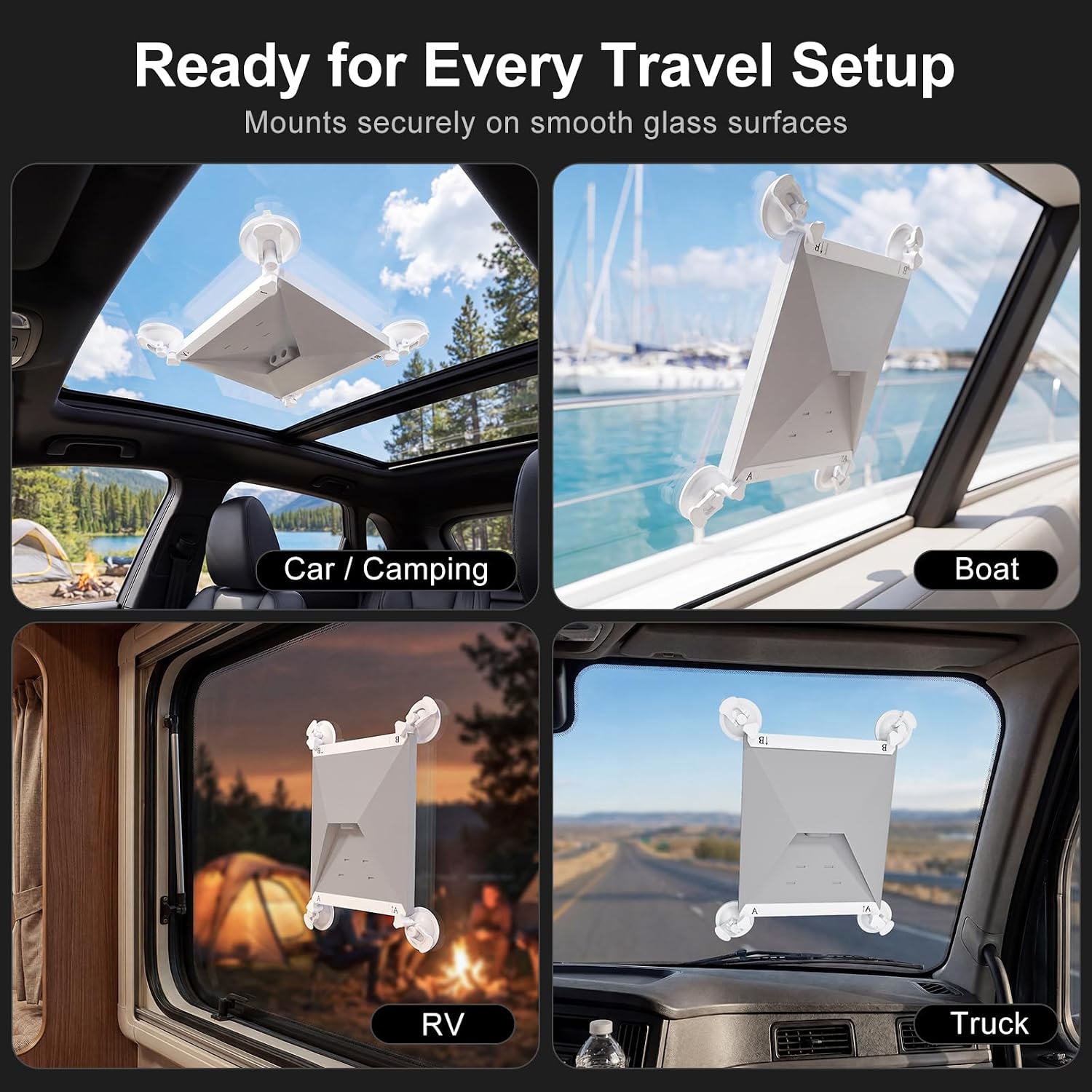Starlink Mini Window & Sunroof Suction Mount