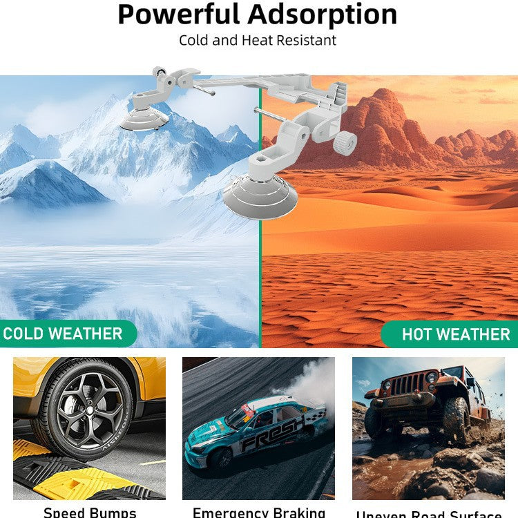 Starlink Mini suction mount with strong adsorption for hot, cold and bumpy vehicle conditions