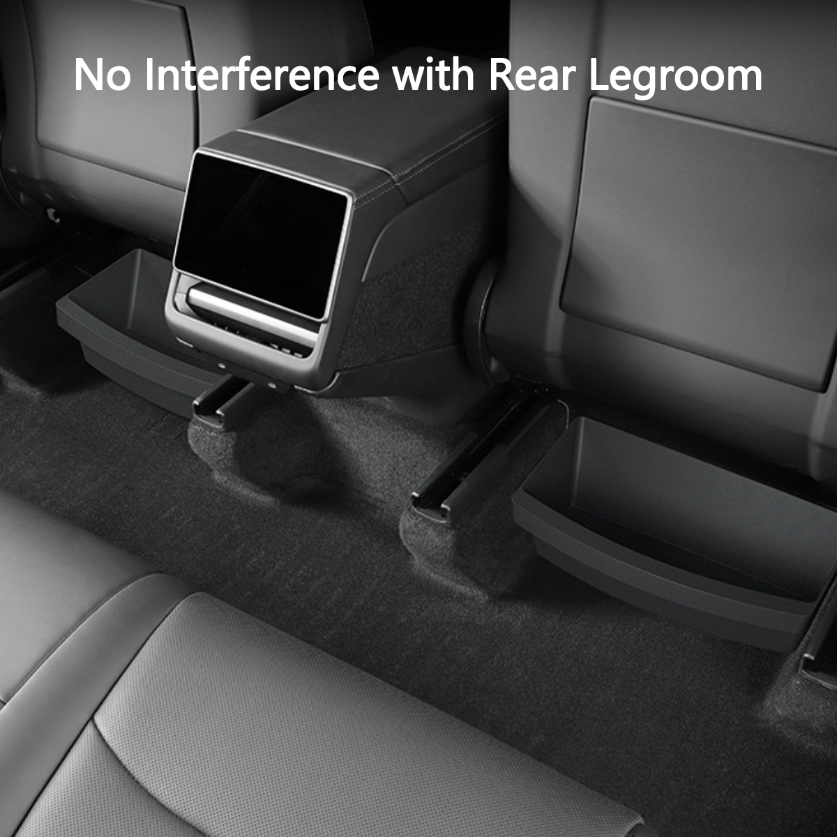 Front Row Under Seat Storage Box for Tesla Model Y 2021+