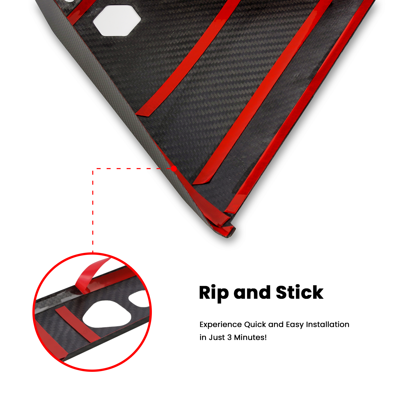 Tesla Carbon Fiber — interior aesthetic upgrade