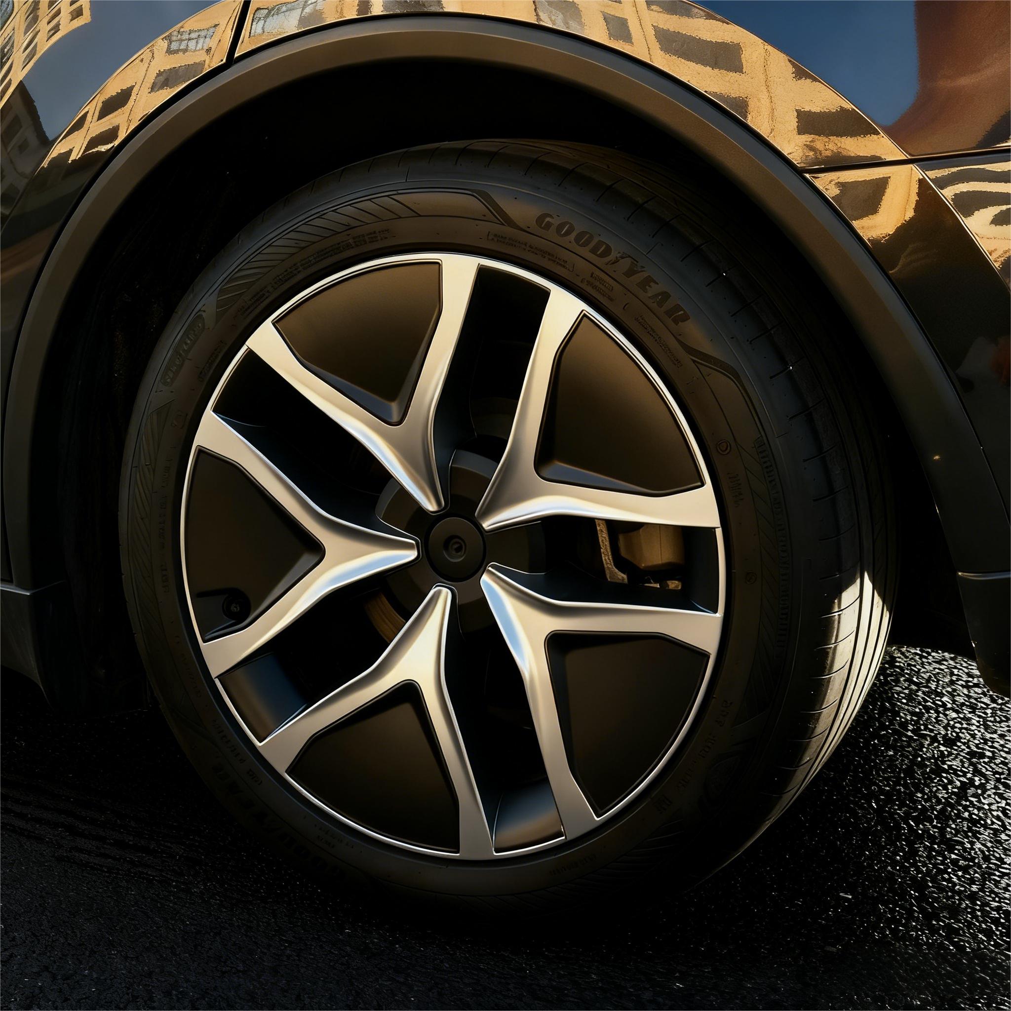 Arachnid 2.0-Style 19'' Crossflow Hubcaps for Tesla Model Y Juniper (2025.03+)