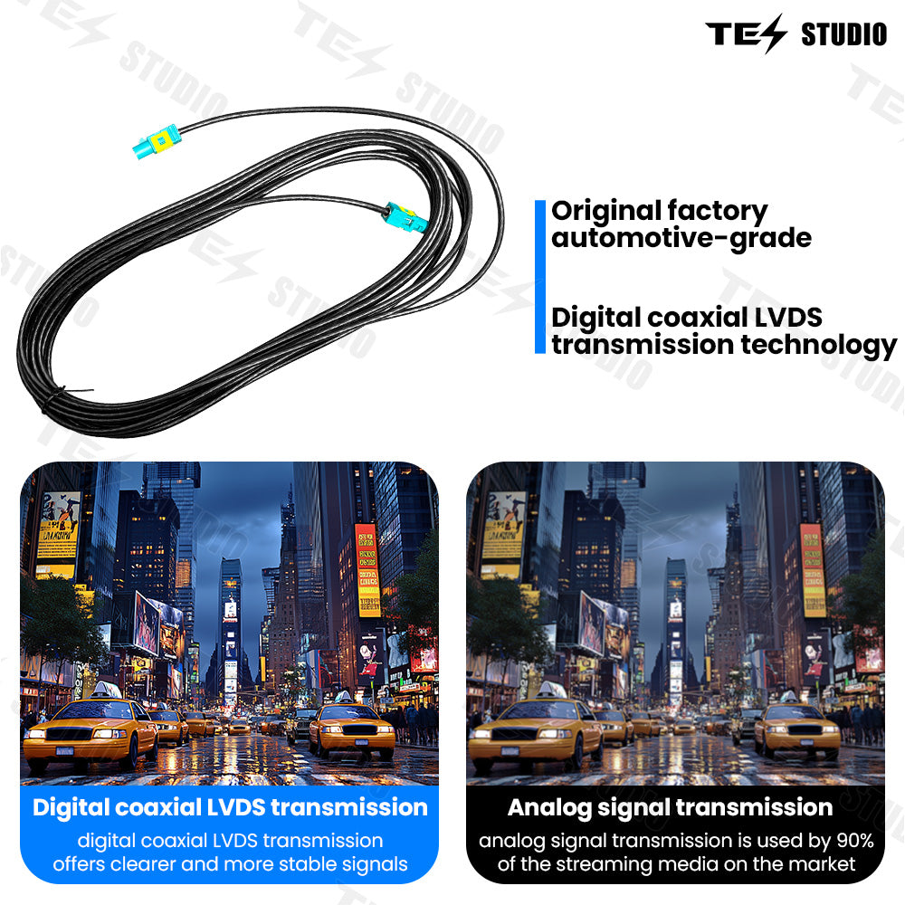 Tesla Streaming Mirror — mirror mount bracket close-up