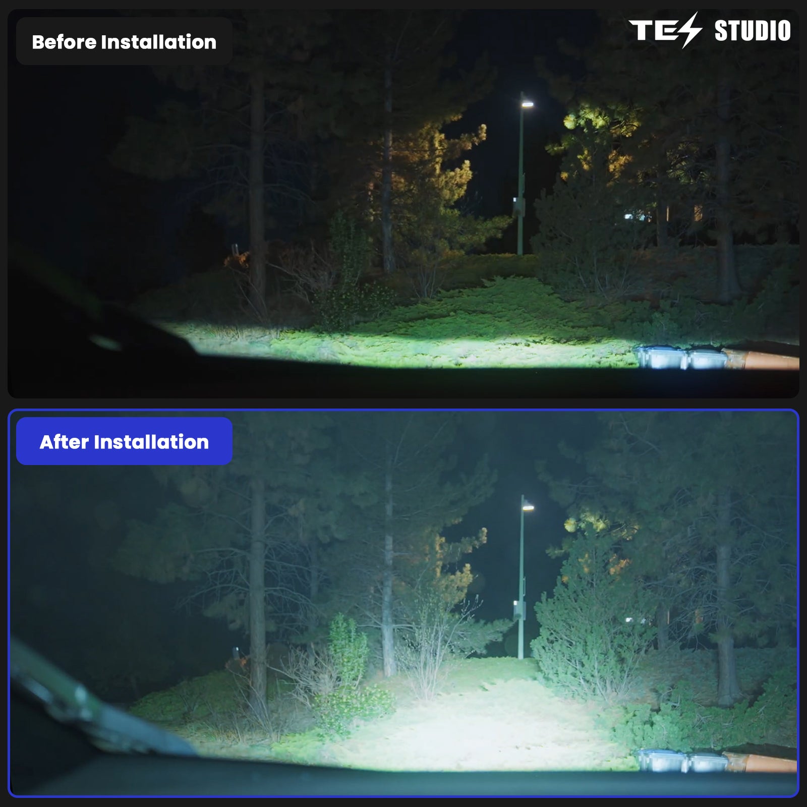 Tesla Cybertruck Off Road Lightbar Roof Spotlights Light Exterior Accessories LED Lights Off-Road Driving Light Tesstudio®