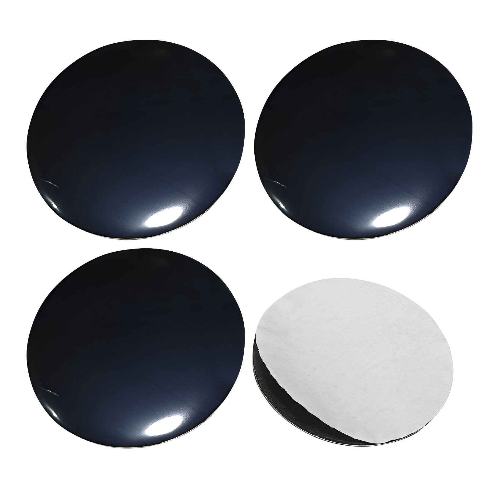 Hubcap Stickers (Diameter 56mm)- 4 Pcs A Set for Tesla