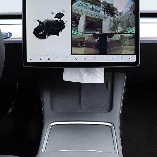 Nubuck Tissue Box for Tesla Model 3/Y Accessories