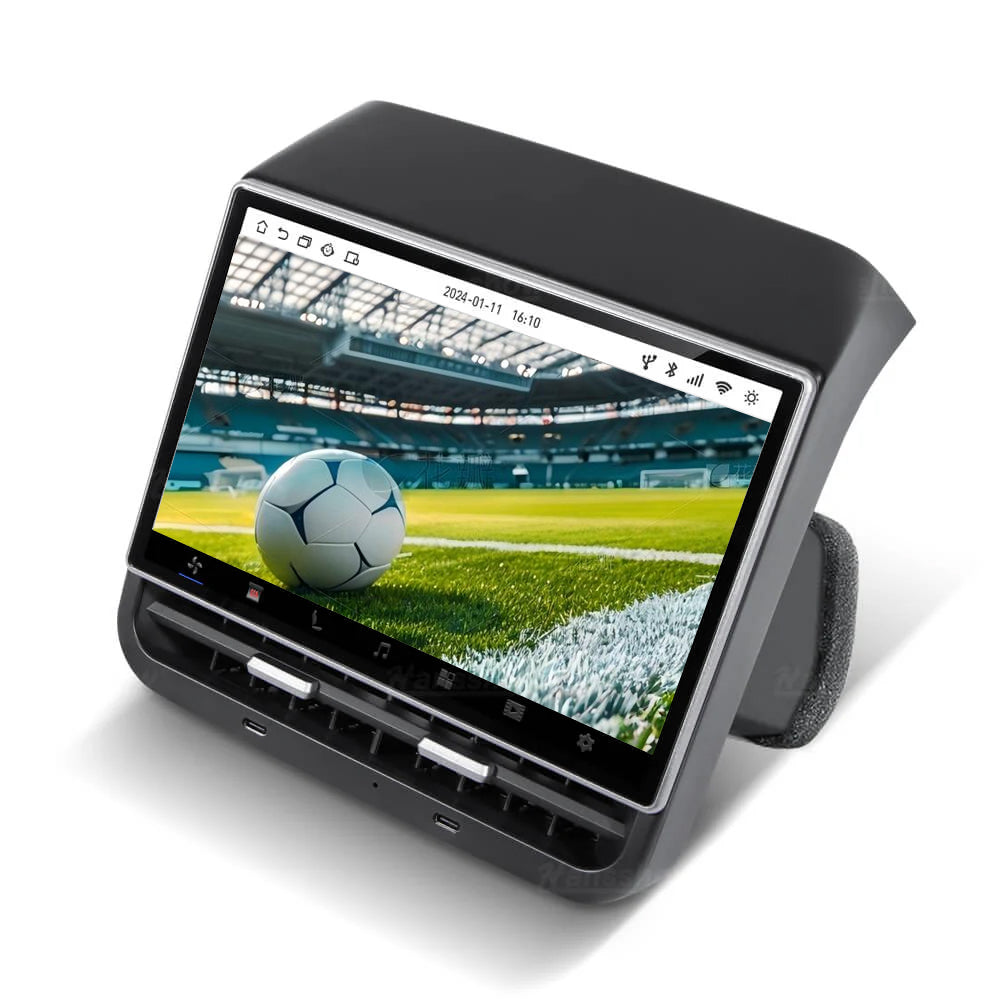 Tesla Model 3/Y Rear Entertainment Screen – 8.66 inch Display for Soccer Season Road Trips