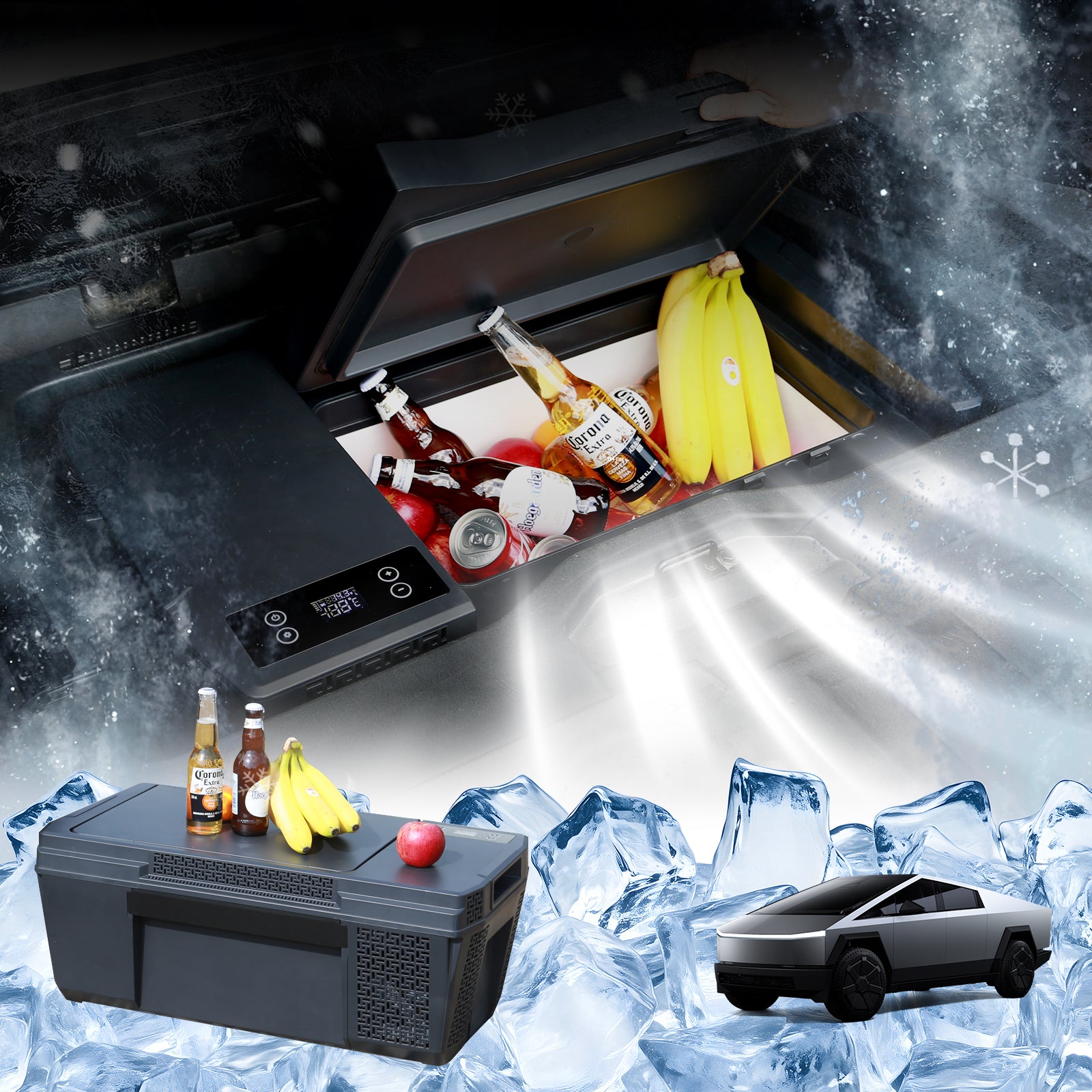 Tesstudio Tesla Cybertruck 25L Trunk Refrigerator