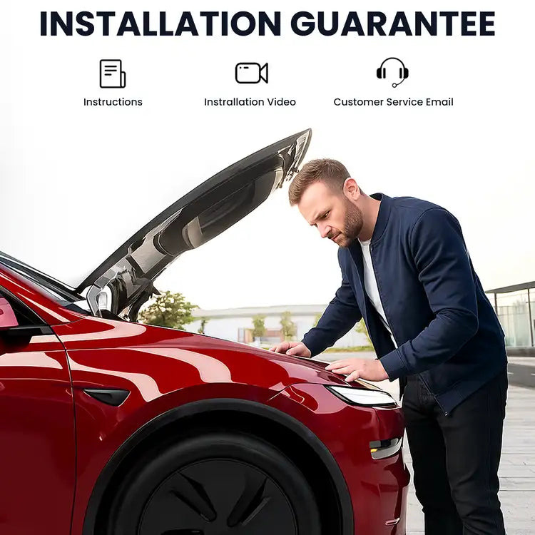 Power Frunk Silent Front Trunk Electric Suction Lock Version 8 For Tesla Model 3/Highland Model Y/Y Juniper