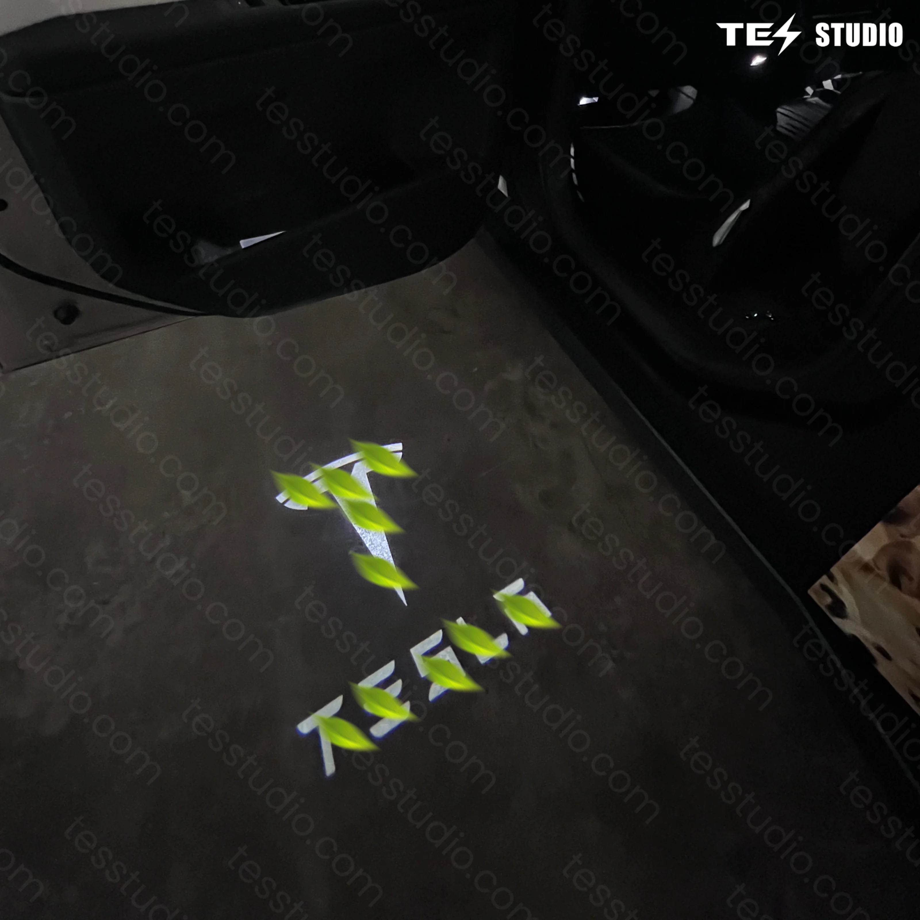 Projection Lights Cybertruck Welcome Puddle Lights For Tesla Cybertruck