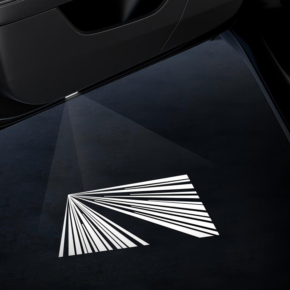 2026 Let Your Tesla Greet You in Style-Smart Welcome Door Light for Model 3/Y/Cybertruck