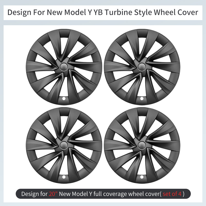 Tesla Model Y Juniper 20'' Hub Caps Model Y Juniper Exterior Accessories Tesstudio®