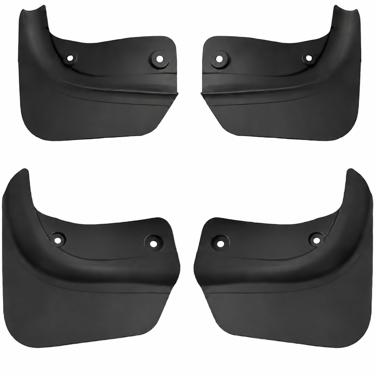 Front & Rear Mudguard Splash Guard Set For Model Y L 2026.06+