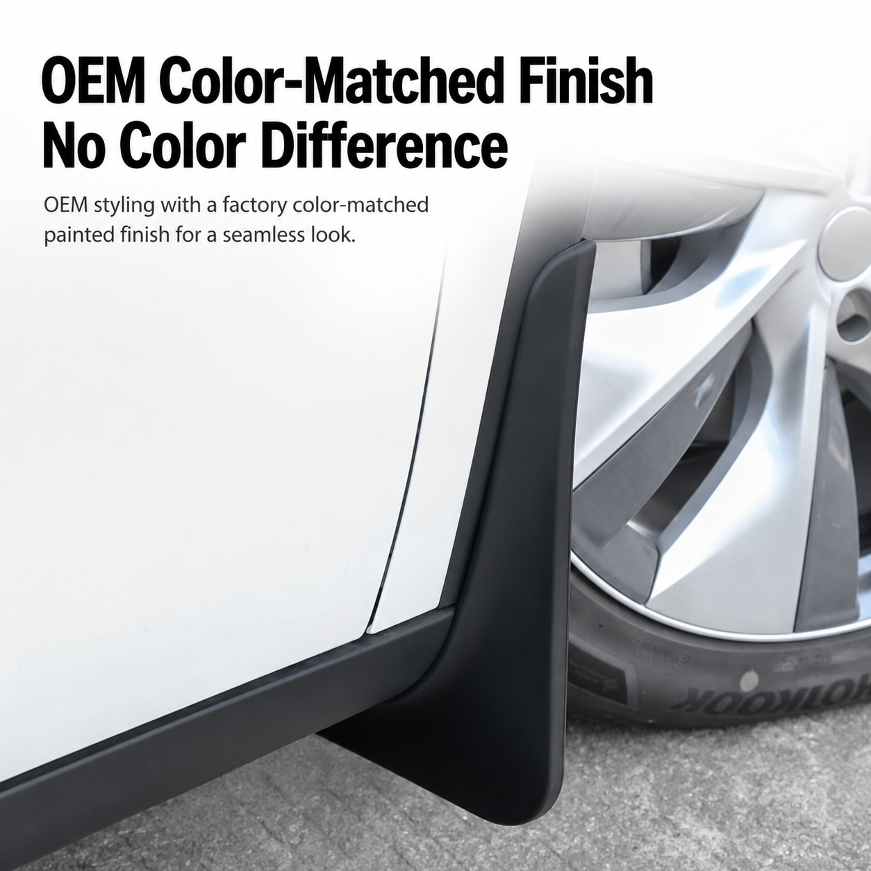 Front & Rear Mudguard Splash Guard Set For Model Y L 2026.06+