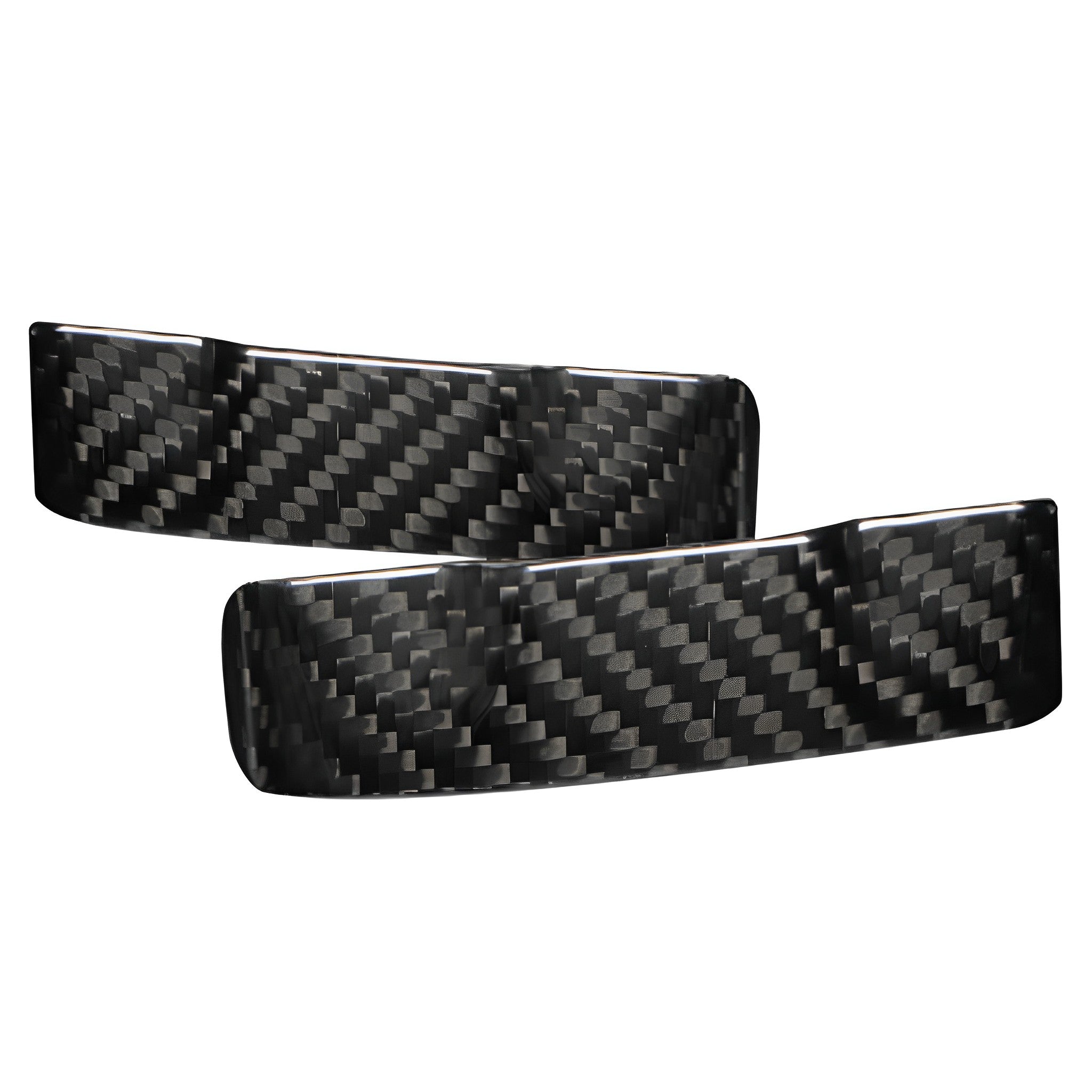 Real Carbon Fiber Seat Belt Cover for Tesla Model Y L 2025.11+ (2-Pack)