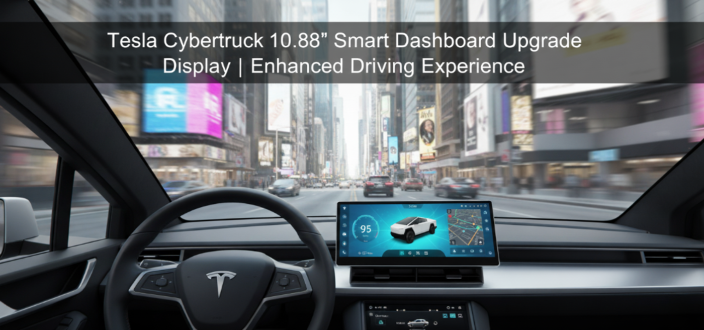 Tesstudio 10.88" TES-C10 Upgrade Dashboard for Cybertruck
