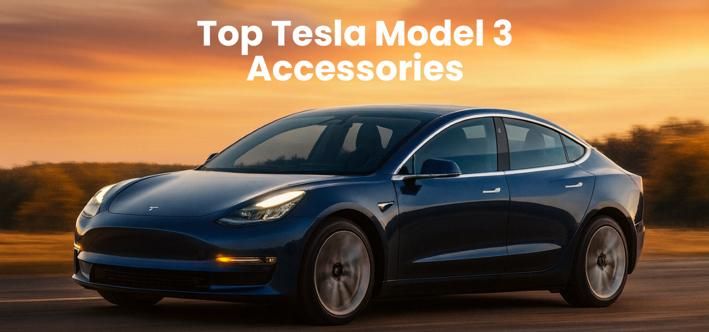 Top Tesla Model 3 Accessories at Tesstudio