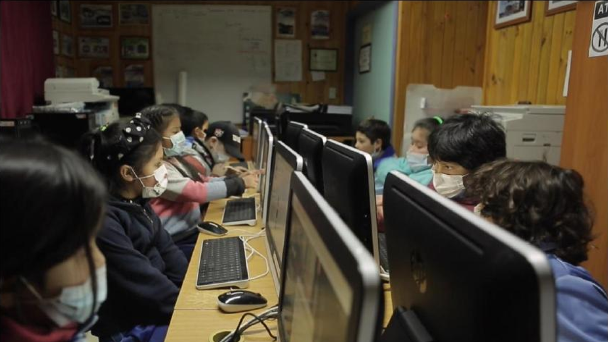 Students using computers in an official Starlink education case study, used as an illustrative image