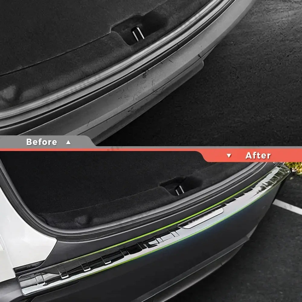 Stainless Steel Rear Bumper Protector Guard for Tesla Model Y Juniper 2025+