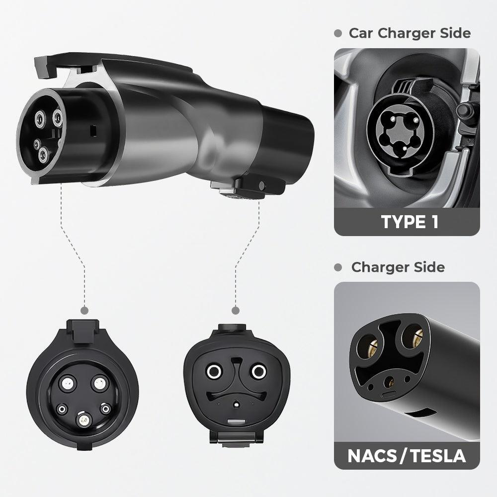 【新品未使用】 Tesla 充電アダプター J1772 Tesla用J1772アダプター | Tesstudio