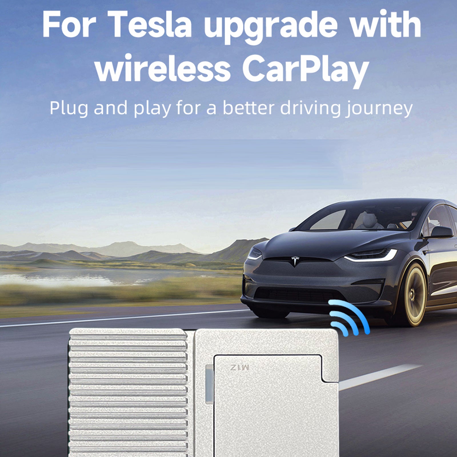 Tesla Model 3/Y Mirror Dash Cam CarPlay Module Model 3/Y Interior Accessories Tesstudio®