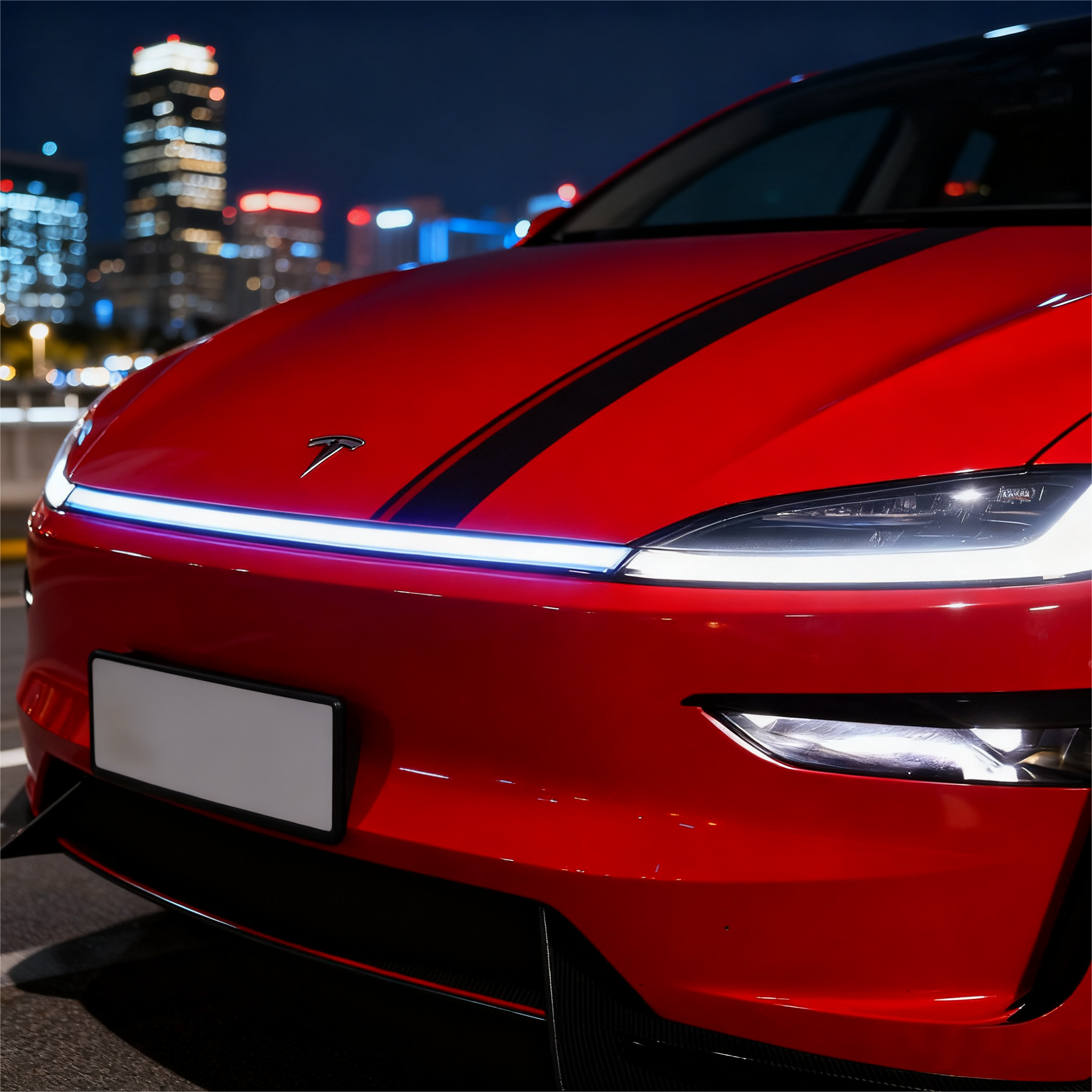 Tesstudio RGB Dynamic Daytime Running Lights for Tesla Model Y Juniper 2025.03+