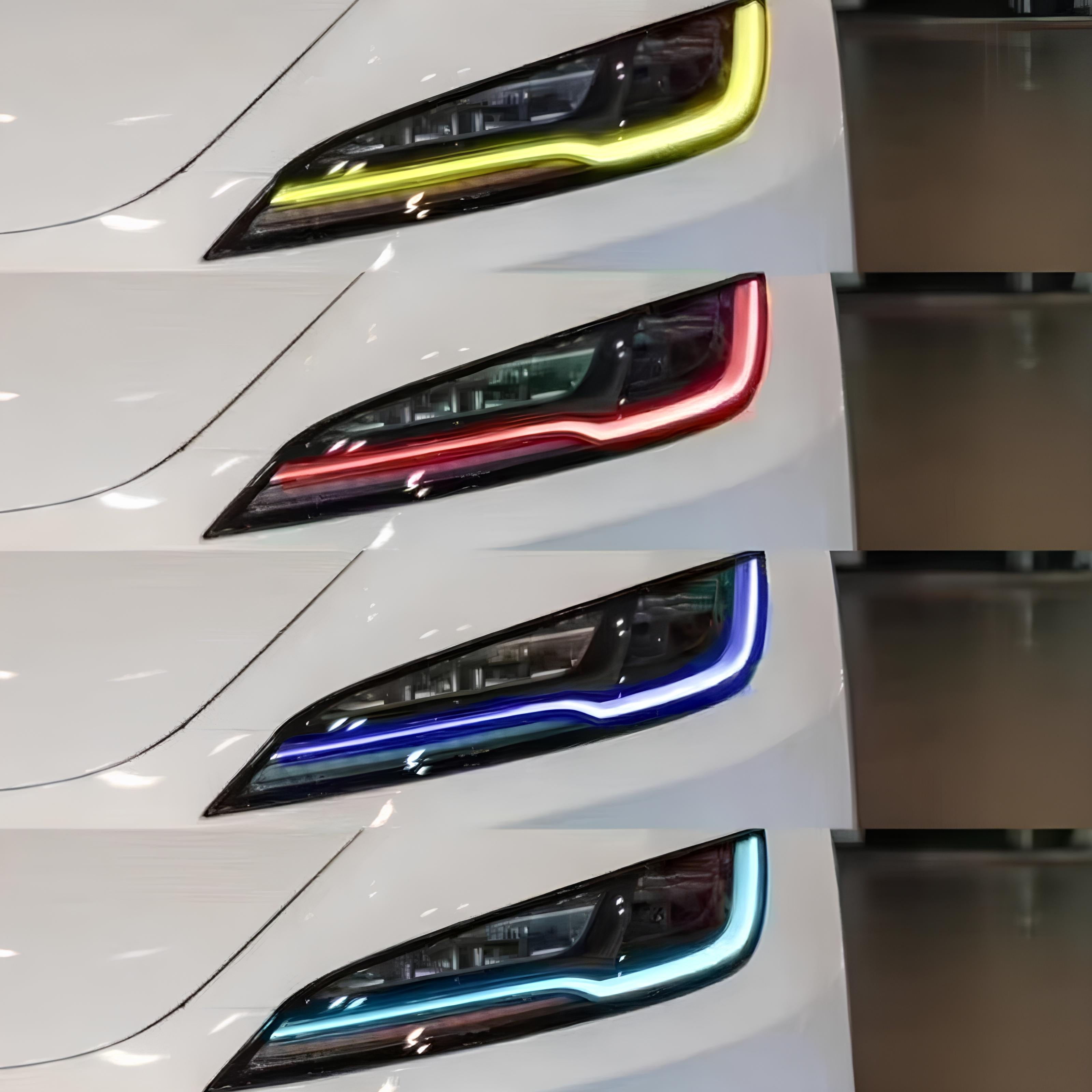 Model 3 Highland Exterior Accessories Daytime Running Light DRL Boards Headlight Tesstudio®