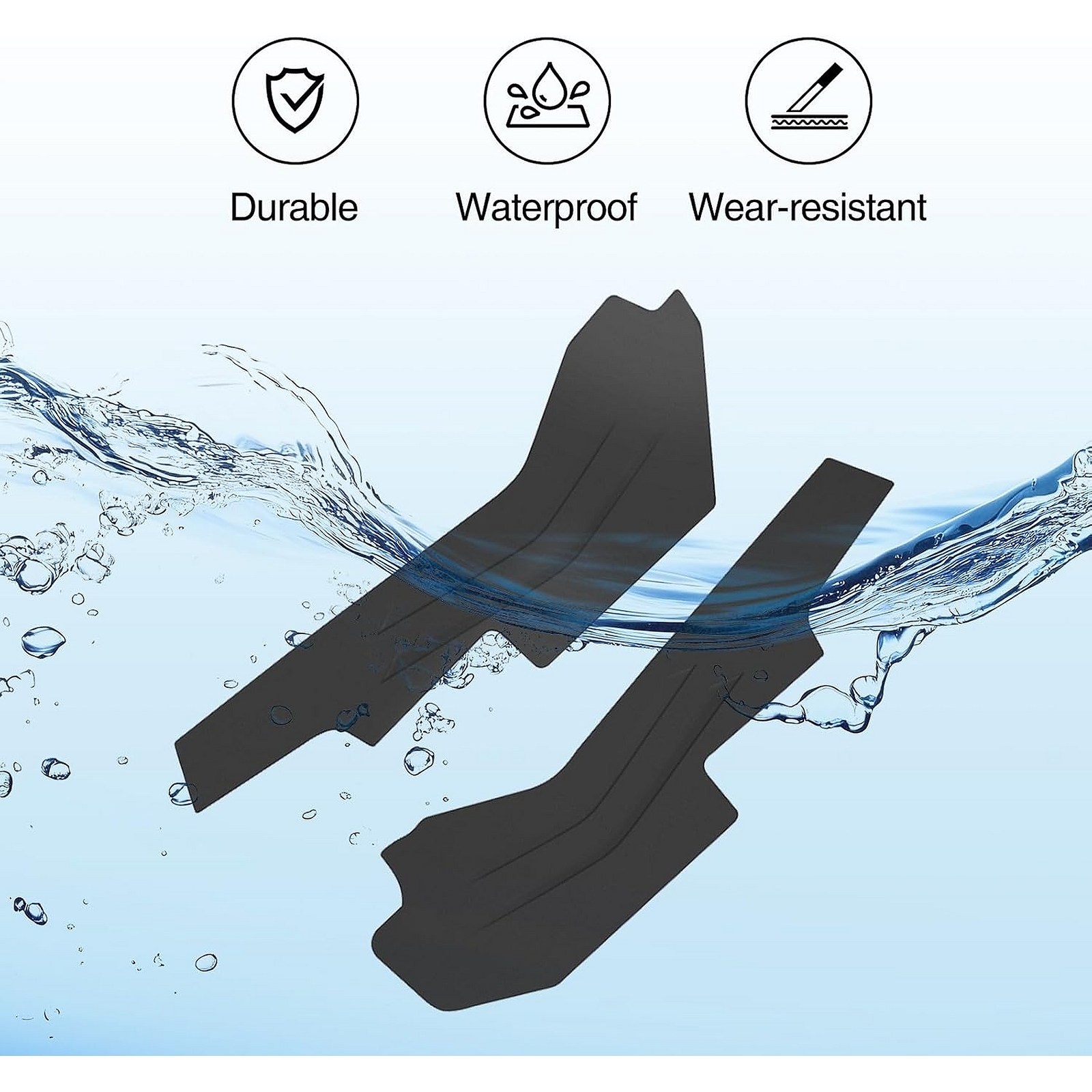 2-Piece TPE Center Console Side Kick Protector Mats for Tesla Model Y Juniper / Model Y L