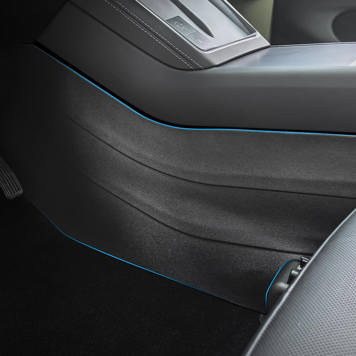 2-Piece TPE Center Console Side Kick Protector Mats for Tesla Model Y Juniper / Model Y L