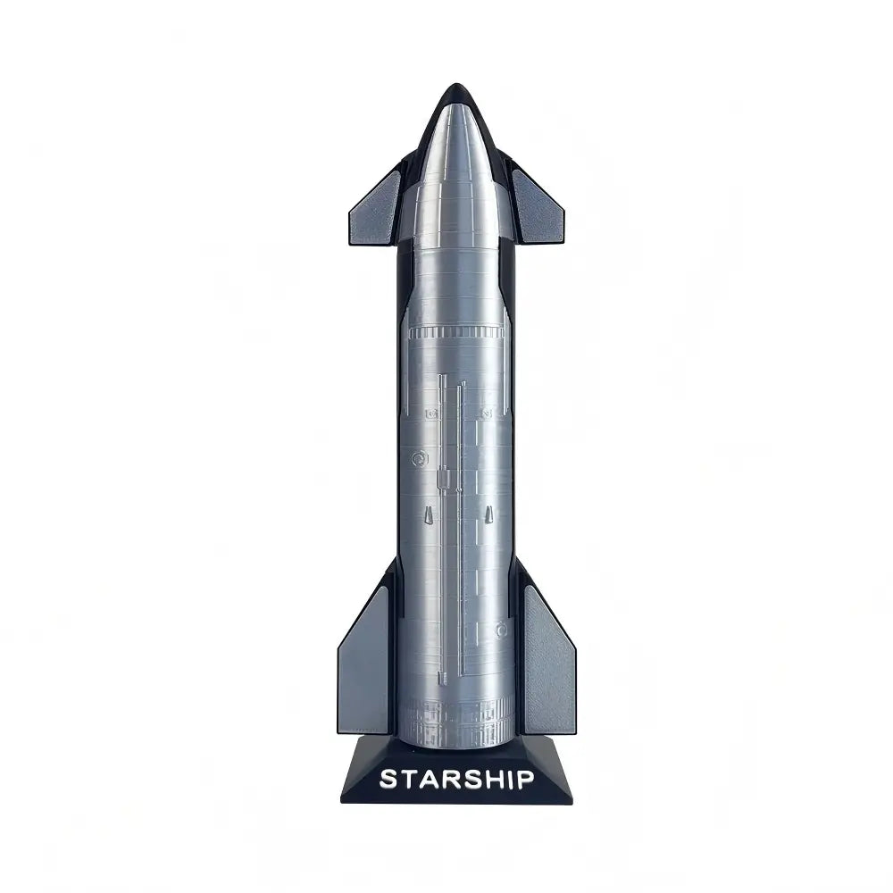 Handcrafted SpaceX Starship B7 Rocket Model | Ready-to-Display Collectible | Tesstudio
