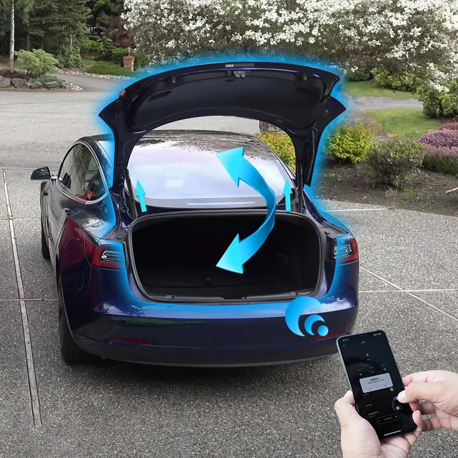 Tesla Model 3 Power Trunk Smart Electric Trunks Tesstudio