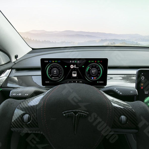 10.25‘’ Android 4G Instrument Cluster Dashboard Screen for Tesla Model