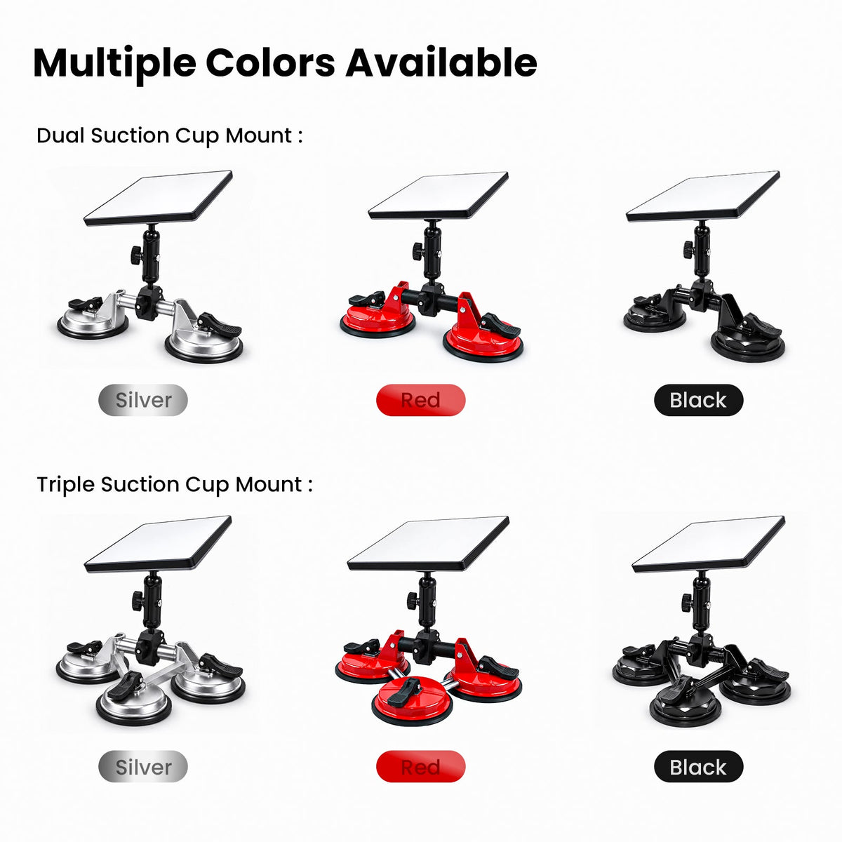 Starlink Mini Heavy-Duty Suction Cup Mount with Clamp