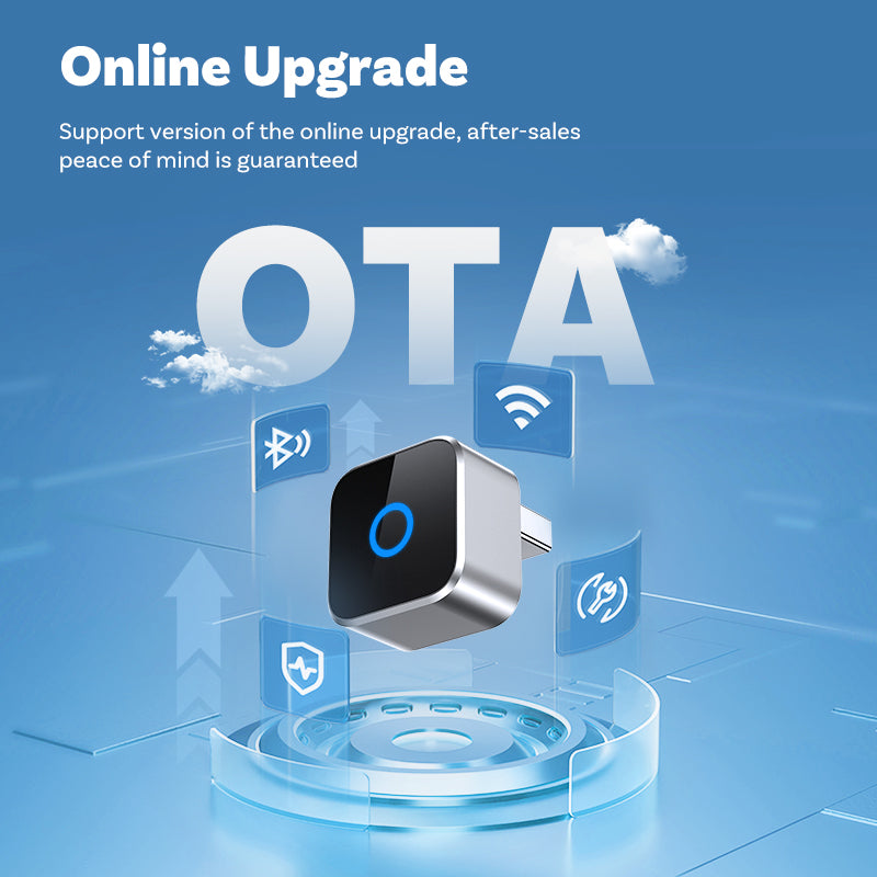 2026 Universal Wired CarPlay/Android Auto to Wireless Adapter For All Cars