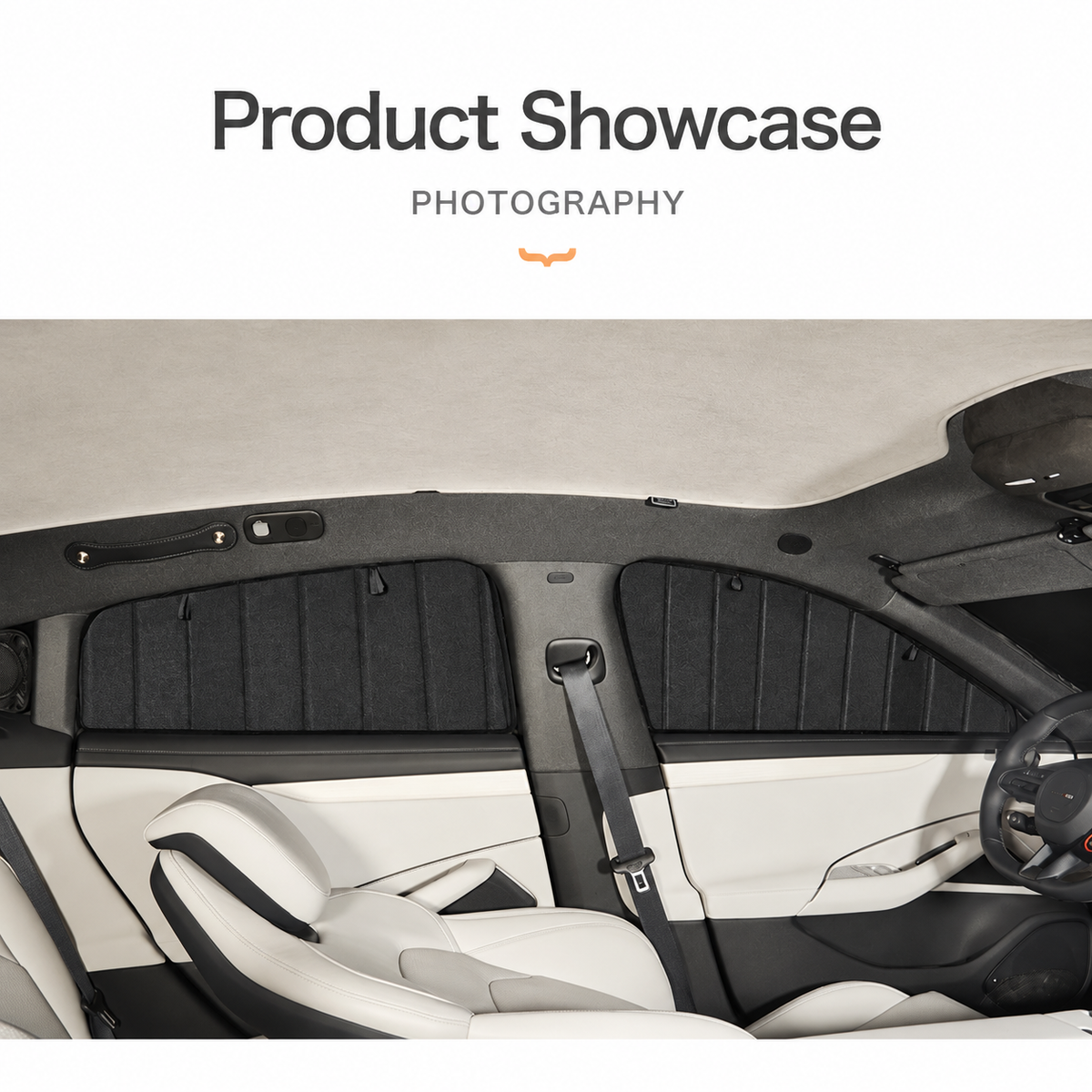 Foldable Privacy Window Sun Shades for Rivian R1S / R1T (2022–2025)