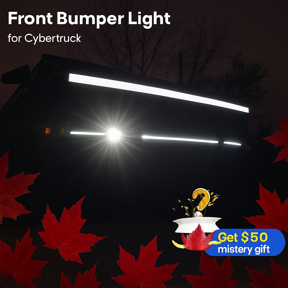 Light Bar Cybertruck Front Bumper Light For Tesla Cybertruck
