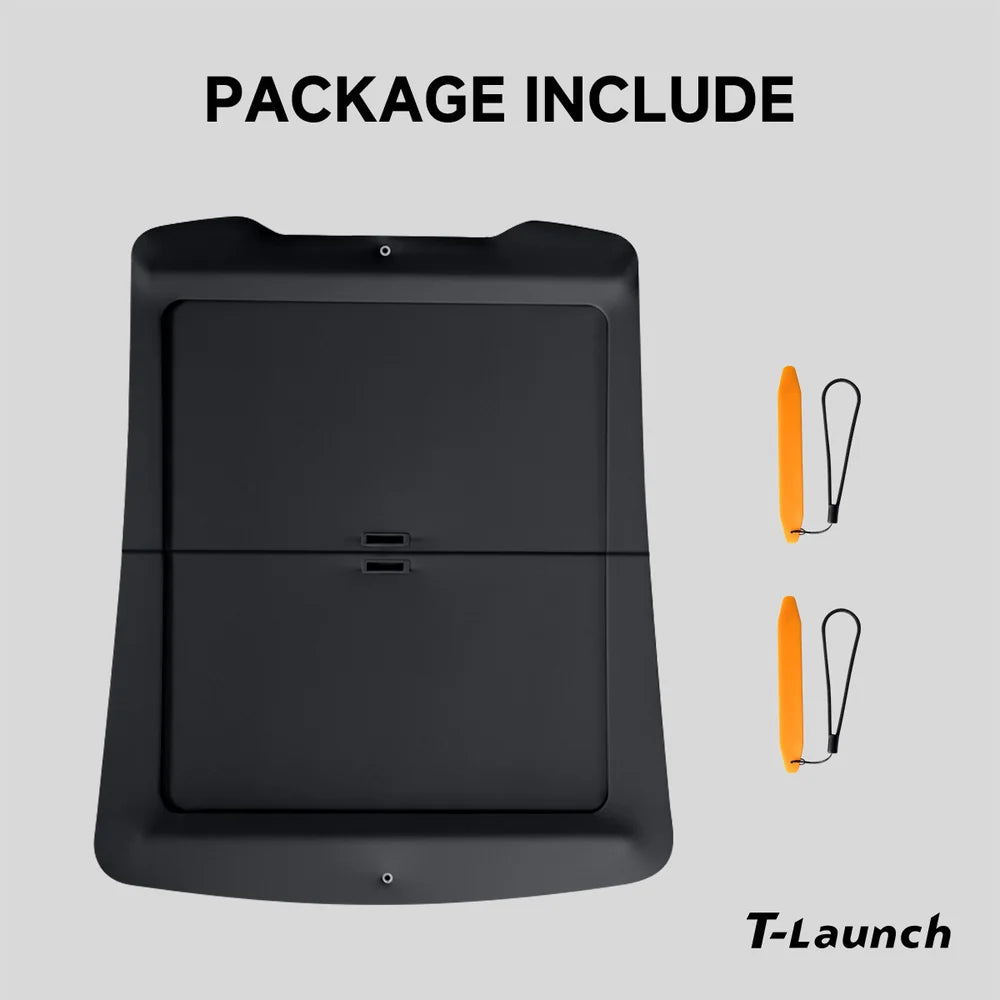 Retractable Roof Sunshade with Dual 1/4" Mounts and Magnetic Points for Tesla Model Y/Y Juniper