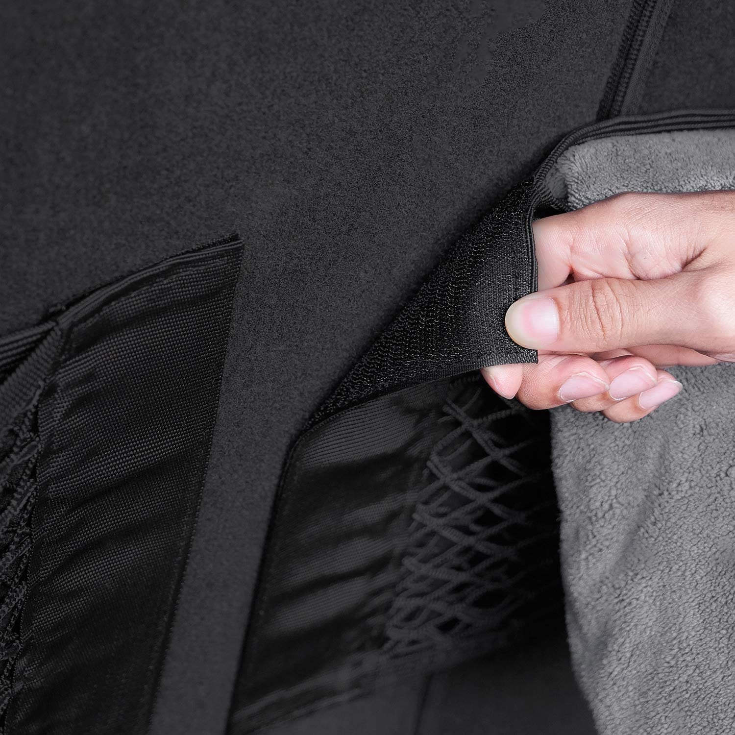 Trunk Mesh Cargo Net Storage Bag Fixed Net Bag For Tesla Model 3/Y/S/X