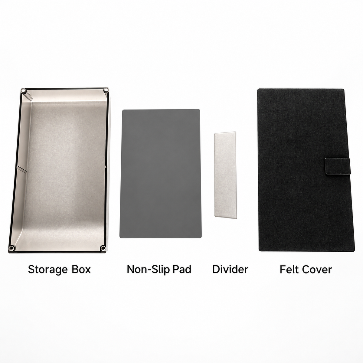 Hidden Privacy Storage Box for Tesla Model 3 Highland / Model Y Juniper / Model Y L